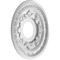 Ekena Millwork Baltimore PVC Medallion (Canopies up to 5 1/4"), 13"OD x 3 1/2"ID x 3/4"P, Bright Coat Aluminum CMP13BABAL - alternate 2